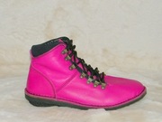 WSPANIAŁE BOTKI ZIMA - FUKSJA - RĘCZNA ROBOTA - rozm. 40 - JAK NOWE !!!