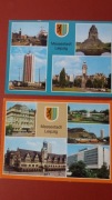 Leipzig-Lipsk - DDR - 2 pocztówki 