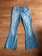 Jeansy Miss Sixty flare vintage Italy / dzwony / Y2K | streetwear | premium