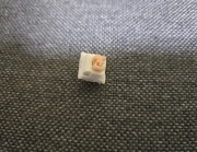 NOWE Przełączniki Switche Outemu Silent Cream Yellow (16 sztuk)