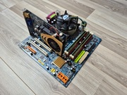 Płyta Gigabyte GA-G33M-S2 + procesor + Karta Radeon HD 4650 + RAM 8 GB DDR2