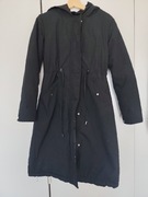 Płaszcz kurtka długa parka zimowa