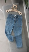 Modne jeansowe spodnie dla chłopca r.98