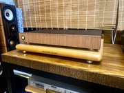 obudowa audio wentylowana- na DAC, Pre lub wzmacniacz- Gruba stal, fornir-