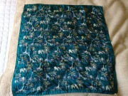 [unikat]Chusta słonie-żyrafy-palmy.100%jedwab-Zobacz!Zwierzęta.HIT 2025.WOW