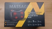 Masażer rozgrzewający do ciała poduszka masująca z kablem i wtyczką do auta