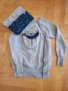 Bluza do noszenia dzieci Greyse, bluza dla dwojga do chusty lub nosidła