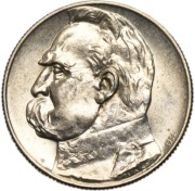 179. 5 złotych Piłsudski Strzelecki 1934 Ładny egzemplarz 