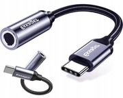 ADAPTER AUDIO AUX PRZEJŚCIÓWKA SŁUCHAWKI USB-C JACK 3.5mm