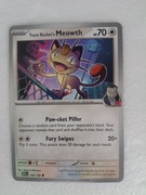 Team Rocket's Meowth 149/182 Karta POKEMON TCG S&V Destined rivals