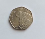 50 pensów Mr. Jeremy Fisher 2017 || Peter Rabbit 