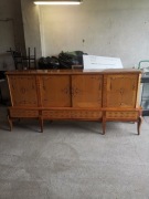 Bufet od jadalni Sheraton Rumunia lata 80te. Intarsja. 