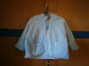 Jasno niebieska bluza chłopięca rozmiar: 18 cm szerokość, 28 cm długość