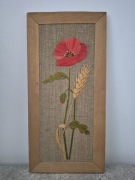 Obrazek z suszonych roślin