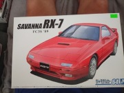Model MAZDA SAVANNA RX7 AOSHIMA - 1:24 