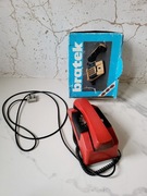 Telkom RWT Bratek A-271 - Retro telefon PRL czerwony z pudełkiem i faktura