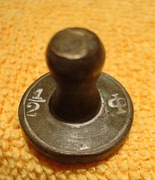 XIX/XXw. Rosja odważnik 1/2 funta