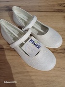 Baleriny białe zdobione Primigi nowe 31 imprezy 