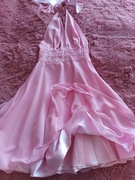 Sukienka rozkloszowana różowa roz. 42 Xl