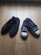 Buty, granatowe, dziewczynka, rozm. 33, 34.