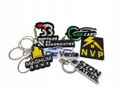 Brelok reklamowy 3D z logo firmy, bryloczek firmowy personalizacja 10szt