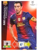 PANINI CHAMPIONS LEAGUE 12/13 XAVI BARCELONA