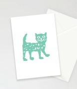 kot zaproszenia, kot kartki, kartki z kotkiem C6 