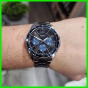 Zegarek męski Casio MTP-1374D | Stalowa bransoleta | Elegancki Klasyk!