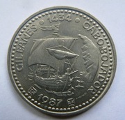 Portugalia 100 escudos, 1987. Przylądek Bojador