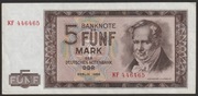 Niemcy NRD DDR 5 marek 1964 - Humboldt - stan 1/2