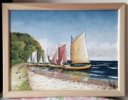 Obraz Osłonino 30X40  na płótnie akryl Oferuje autor Jerzy Okoń