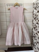 Ekskluzywna różowa pudrowy róż sukienka Simone Rocha H&M S