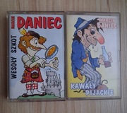 2 x Kaseta magnetofonowa Marcin Daniec Wesoły Szkot, Kawały pijackie