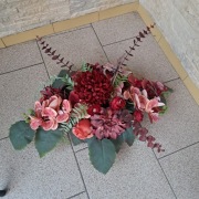 Kompozycja nagrobna, stroik na pomnik -  Wszystkich Świętych 