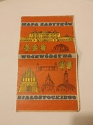 Mapa zabytków województwa białostockiego 1972