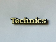 Technics napis znaczek emblemat logo szyld oryginalny