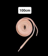 Sznurówki do butów 100cm pudrowy róż 