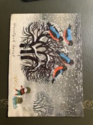 Maria Mackiewicz pocztówki Boże Narodzenie 1966