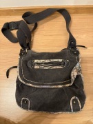 Torebka materiałowa 26x28cm, dużo kieszonek