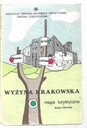 Wyżyna krakowska 1989 mapa