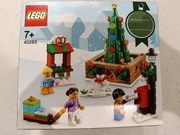 Zestaw LEGO 40263 Christmas Town Square