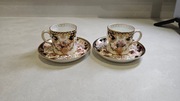 Filiżanki Royal Crown Derby Anglia - Wzór Imari 3788 - Rok 1913
