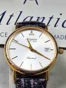 Meski zegarek naręczny Atlantic Seacrest Stam komplet