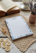 Notes Kwiatowy A6|Notesik Cottagecore|Planner Botaniczny|Prezent