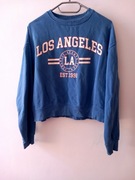 Wyprzedaż Bluza niebieska damska roz. S Wymiary opis