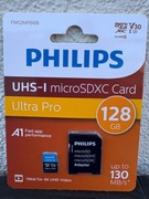 Karta pamięci microSD Philips FM12MP46B 128 GB z adapterem na kartę SD