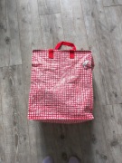 Torba IKEA family czerwono biała kod882