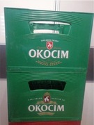 Skrzynka Transporter Krata na butelki od piwa, Okocim,piwo