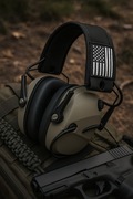 Przenośne nowe słuchawki strzeleckie do ochrony słuchu AKTYWNE