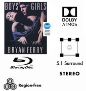 Bryan FERRY Boys And Girls Roxy Music BD-Audio Dolby Atmos + 5.1 + 2.0